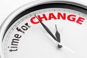 TIME FOR A CHANGE?