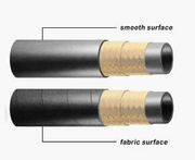 Single and double wire braid hydraulic hoses system