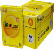 IK Yellow A4 Copy Paper 80gsm/75gsm/70gsm