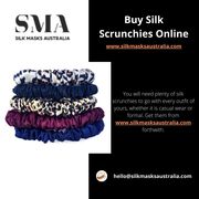 Buy Silk Scrunchies Online - www.silkmasksaustralia.com
