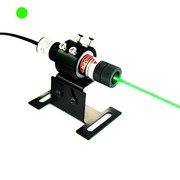 What is the best job of glass lens 532nm green dot laser alignment?