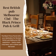 Best British pub Melbourne Cbd - The Black Prince Pub & Grill 